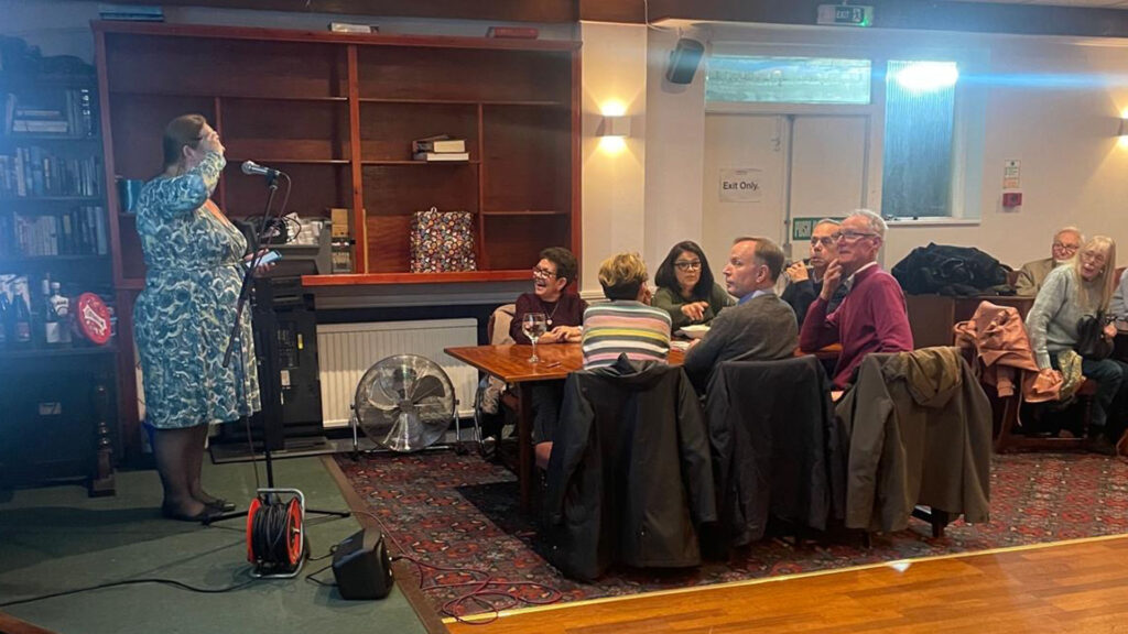 Hurst Park residents enjoying a friendly quiz night at the Royal British Legion Club in Molesey